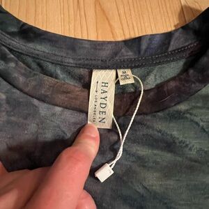 Hayden LA cold shoulder long sleeve